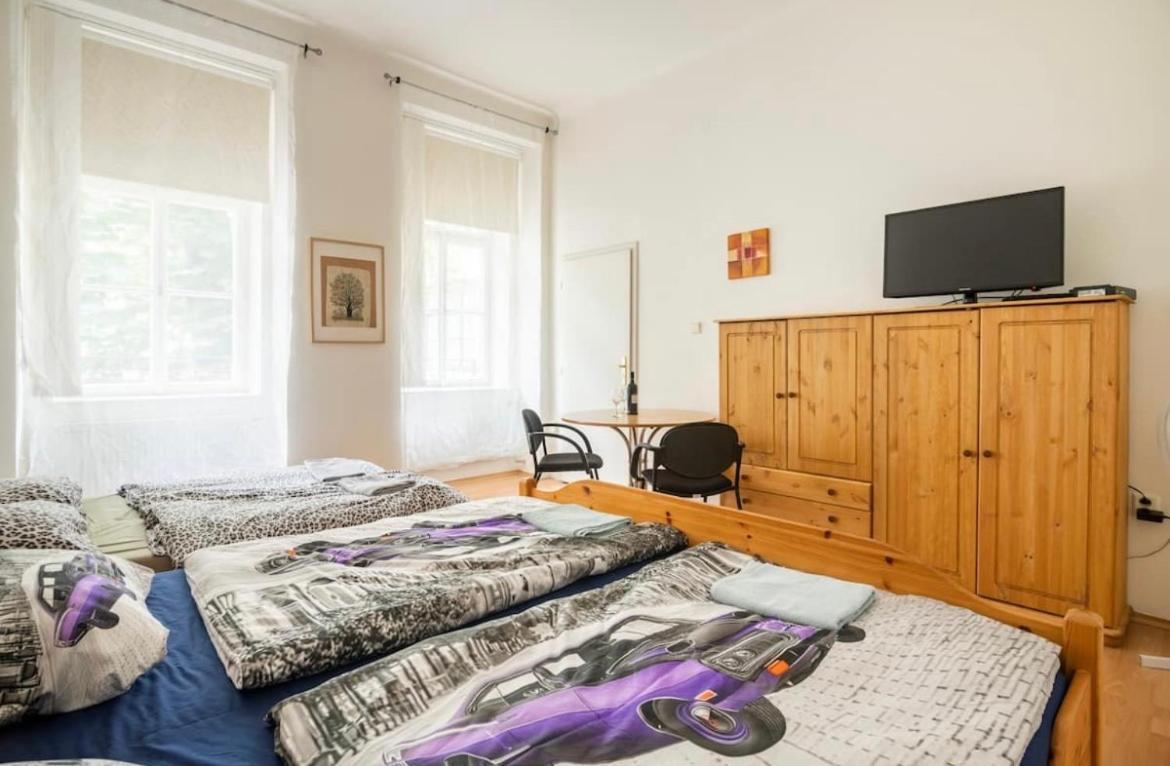 Apartment Stepanska Prága Kültér fotó