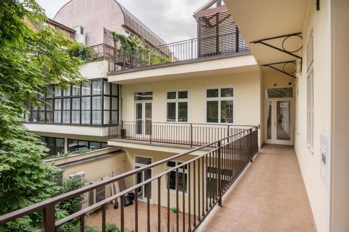 Apartment Stepanska Prága Kültér fotó