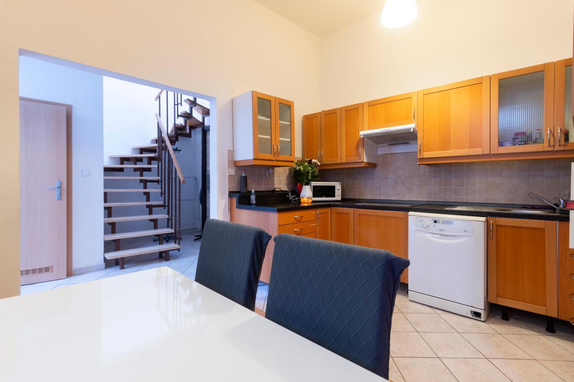 Apartment Stepanska Prága Kültér fotó