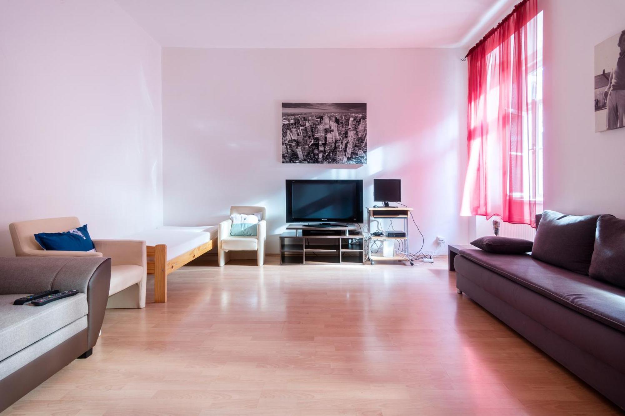Apartment Stepanska Prága Kültér fotó