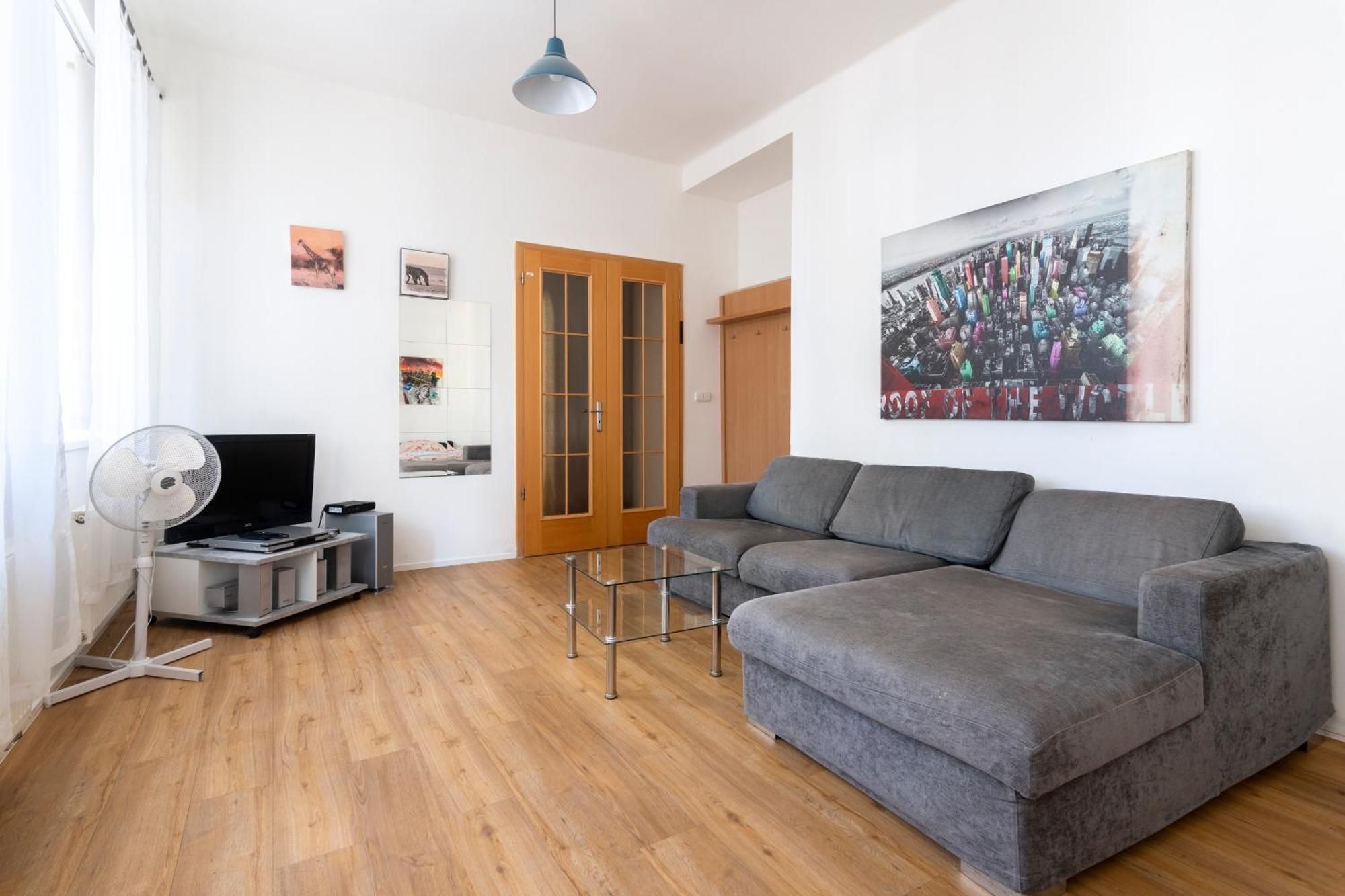 Apartment Stepanska Prága Kültér fotó