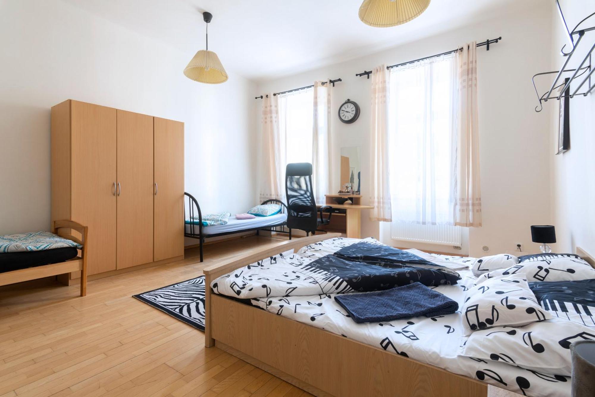 Apartment Stepanska Prága Kültér fotó