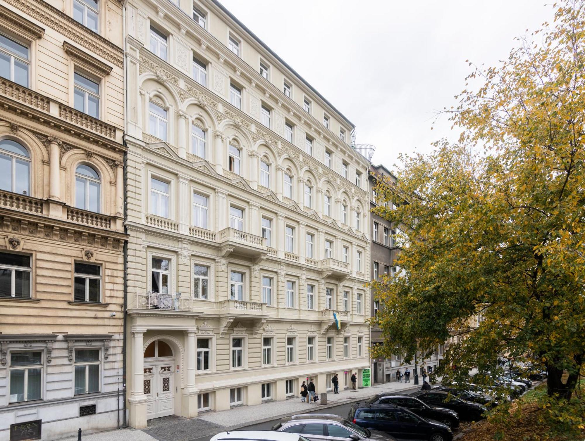 Apartment Stepanska Prága Kültér fotó