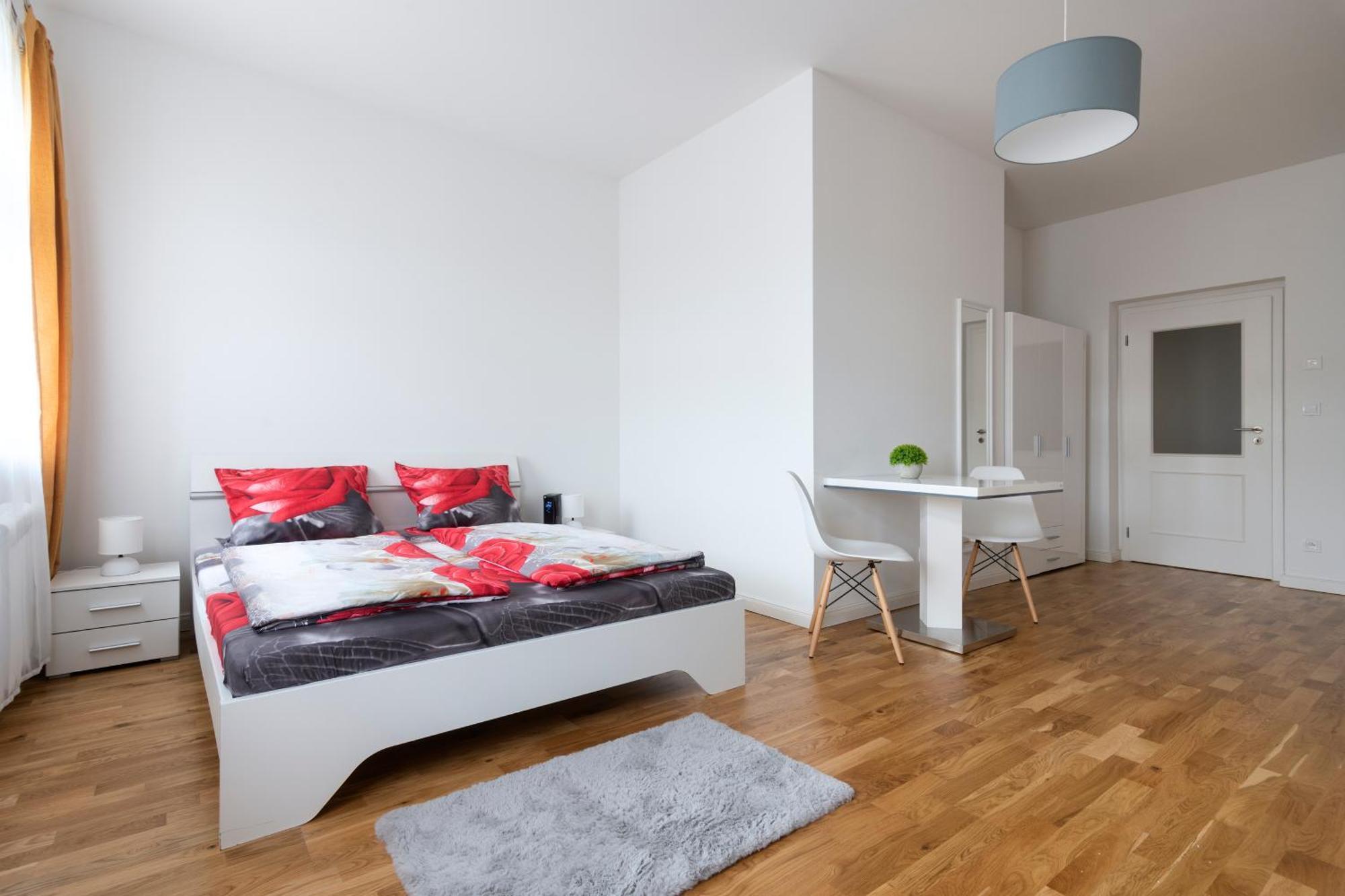 Apartment Stepanska Prága Kültér fotó