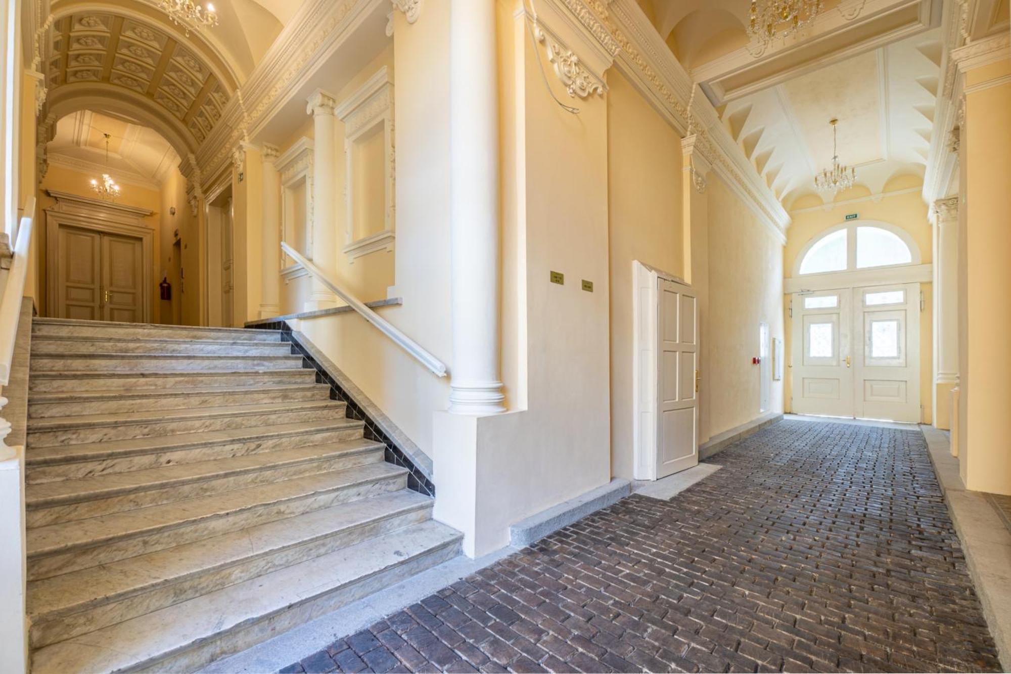 Apartment Stepanska Prága Kültér fotó