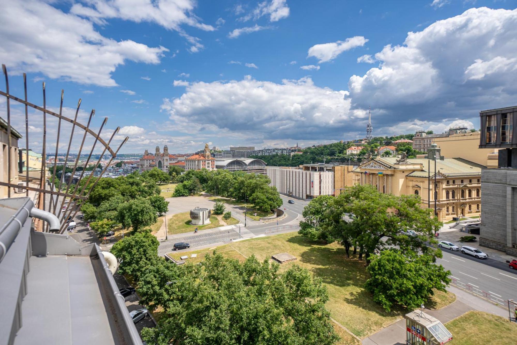 Apartment Stepanska Prága Kültér fotó