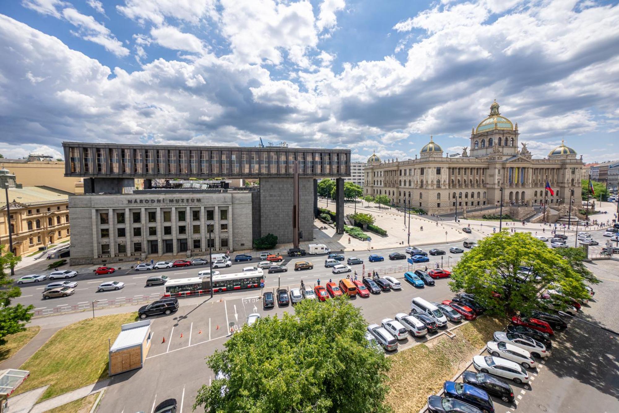 Apartment Stepanska Prága Kültér fotó