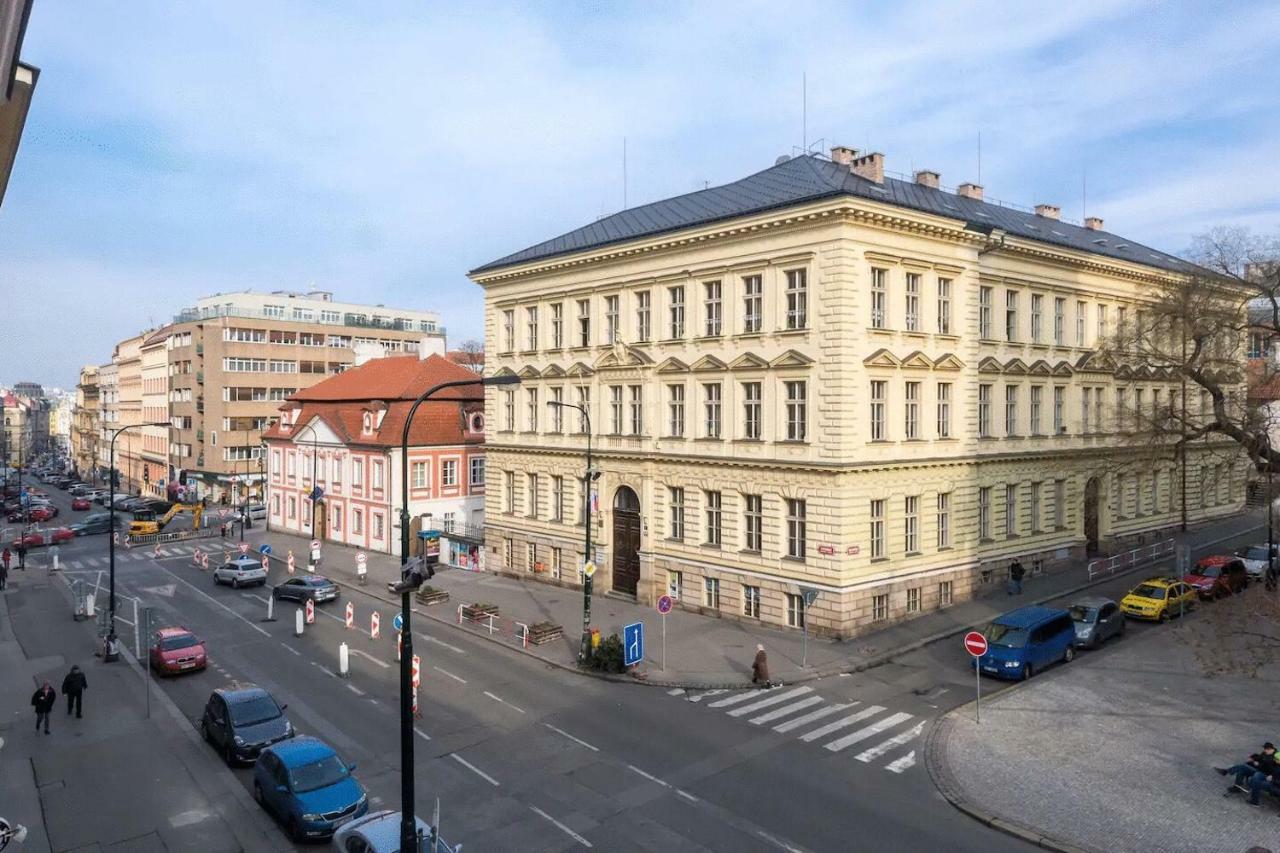 Apartment Stepanska Prága Kültér fotó